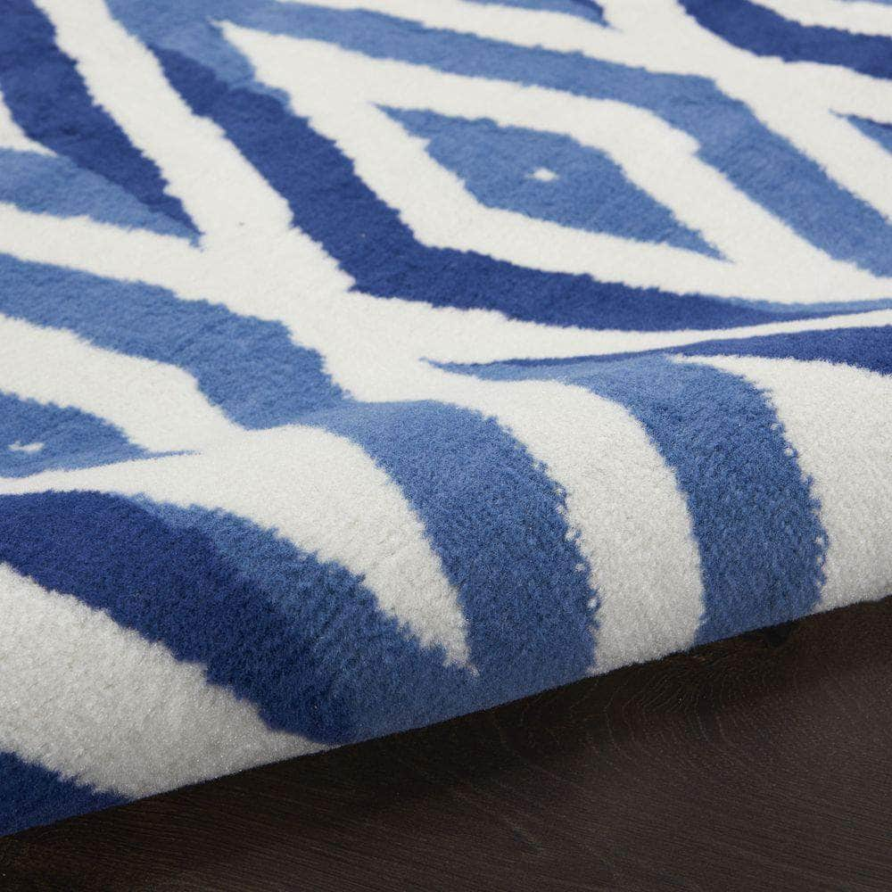 Whimsicle WHS04 Ivory Blue Rugs #color_ivory blue