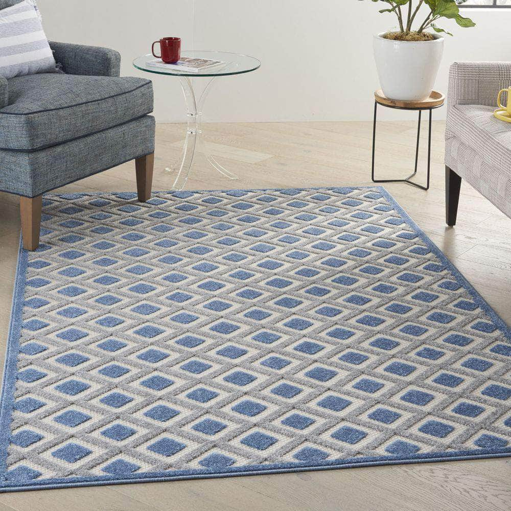 Aloha ALH26 Blue/Grey Rugs #color_blue/grey