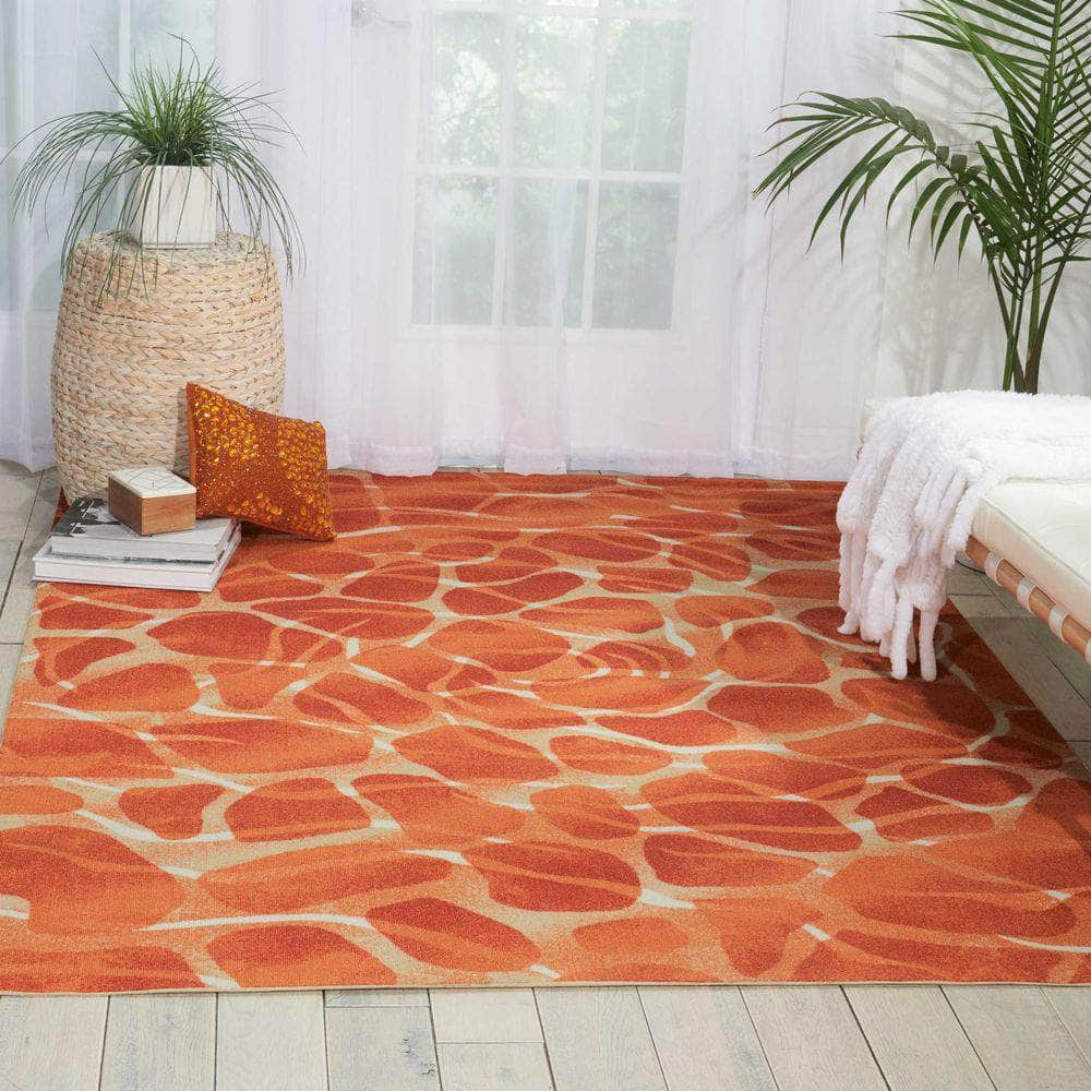 Coastal CSTL5 Orange Rugs #color_orange