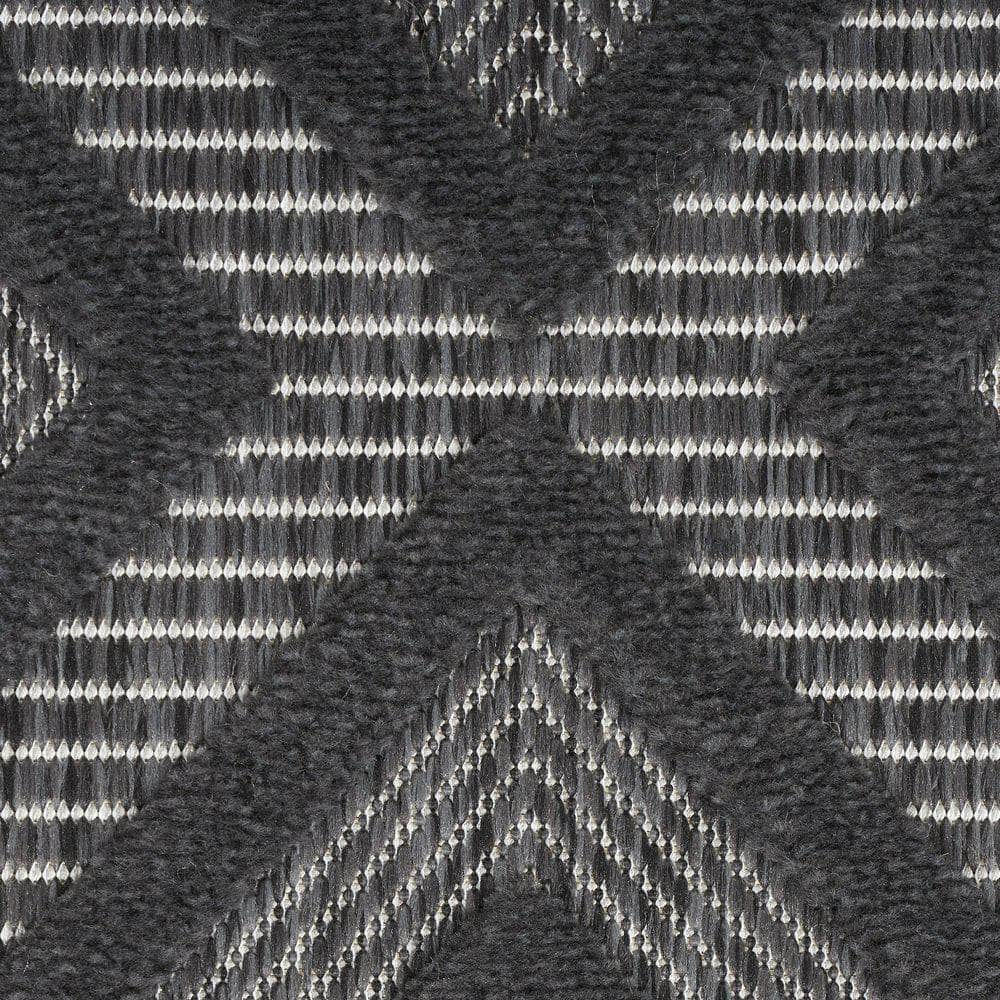 Versatile NRV01 Charcoal/Black Rugs #color_charcoal/black