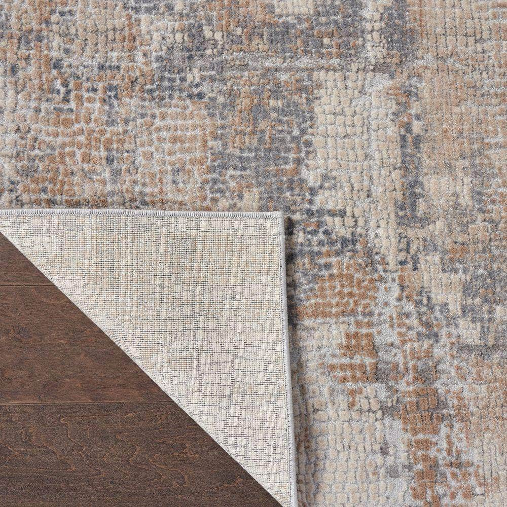 Rustic Textures RUS06 Beige/Grey Rugs #color_beige/grey