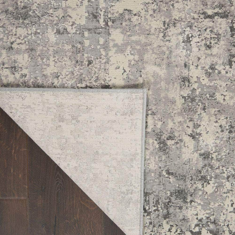 Rustic Textures RUS07 Grey/Beige Rugs #color_grey/beige