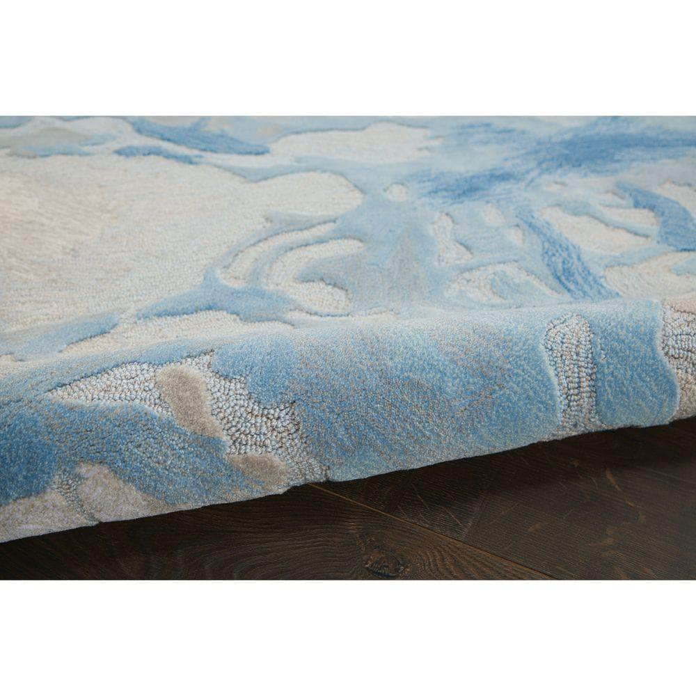 Symmetry SMM07 Light Blue/Ivory Rugs #color_light blue/ivory