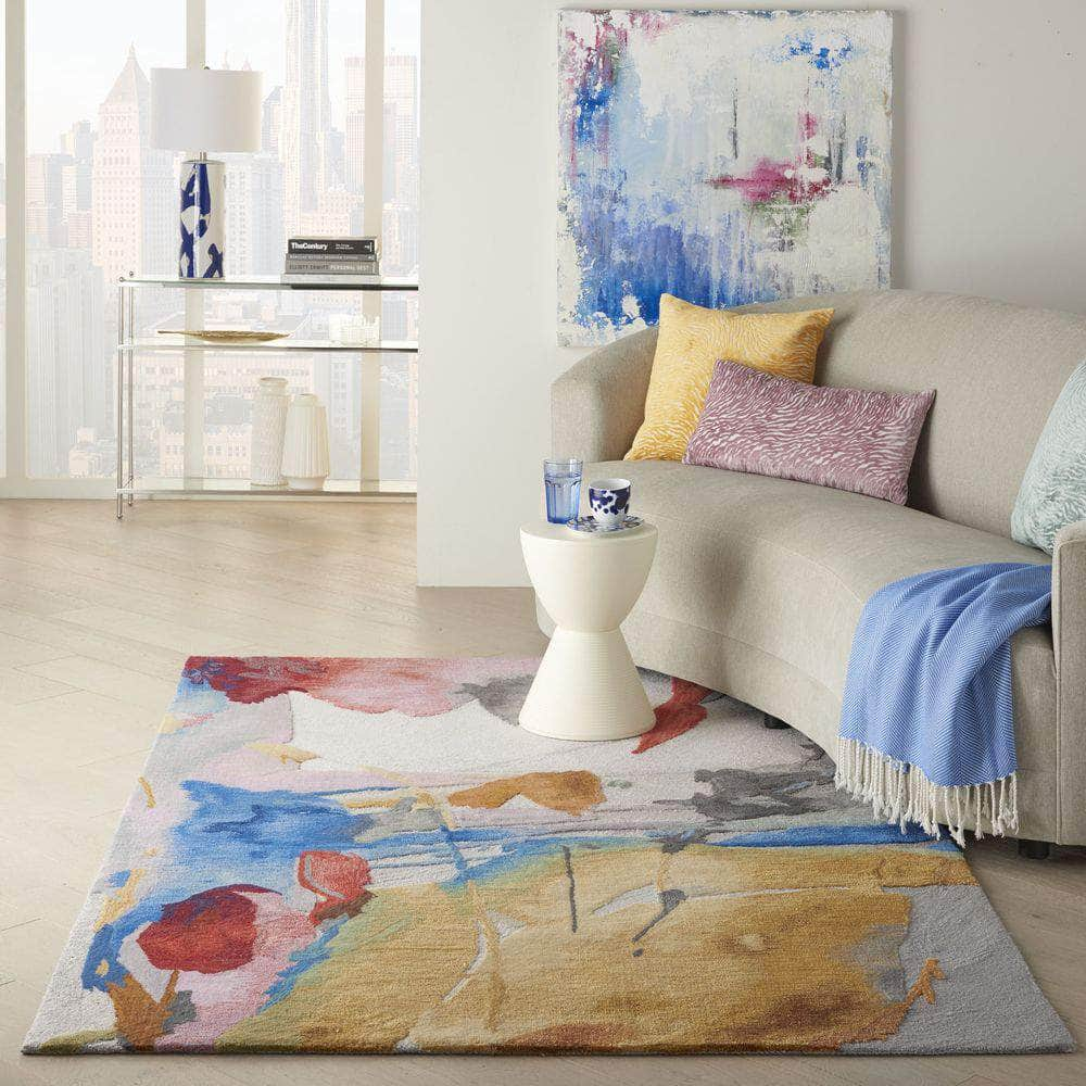 Symmetry SMM11 Multicolor Rugs #color_multicolor