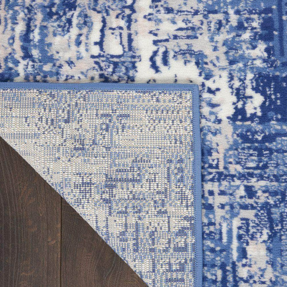 Whimsicle WHS08 Blue Ivory Rugs #color_blue ivory