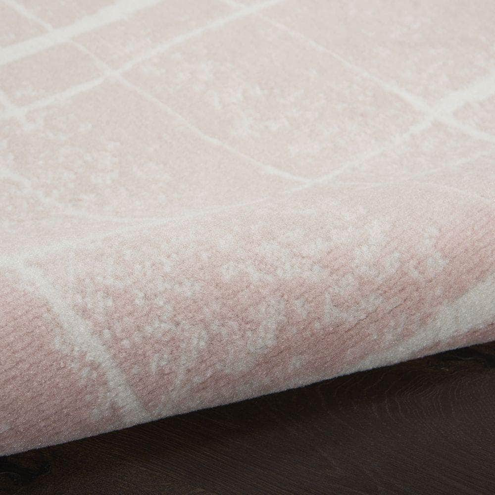 Whimsicle WHS09 Pink Ivory Rugs #color_pink ivory