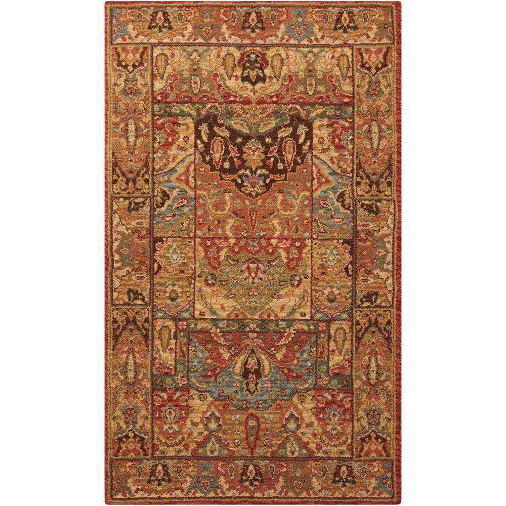 Living Treasures LI02 Multicolor Rugs #color_multicolor