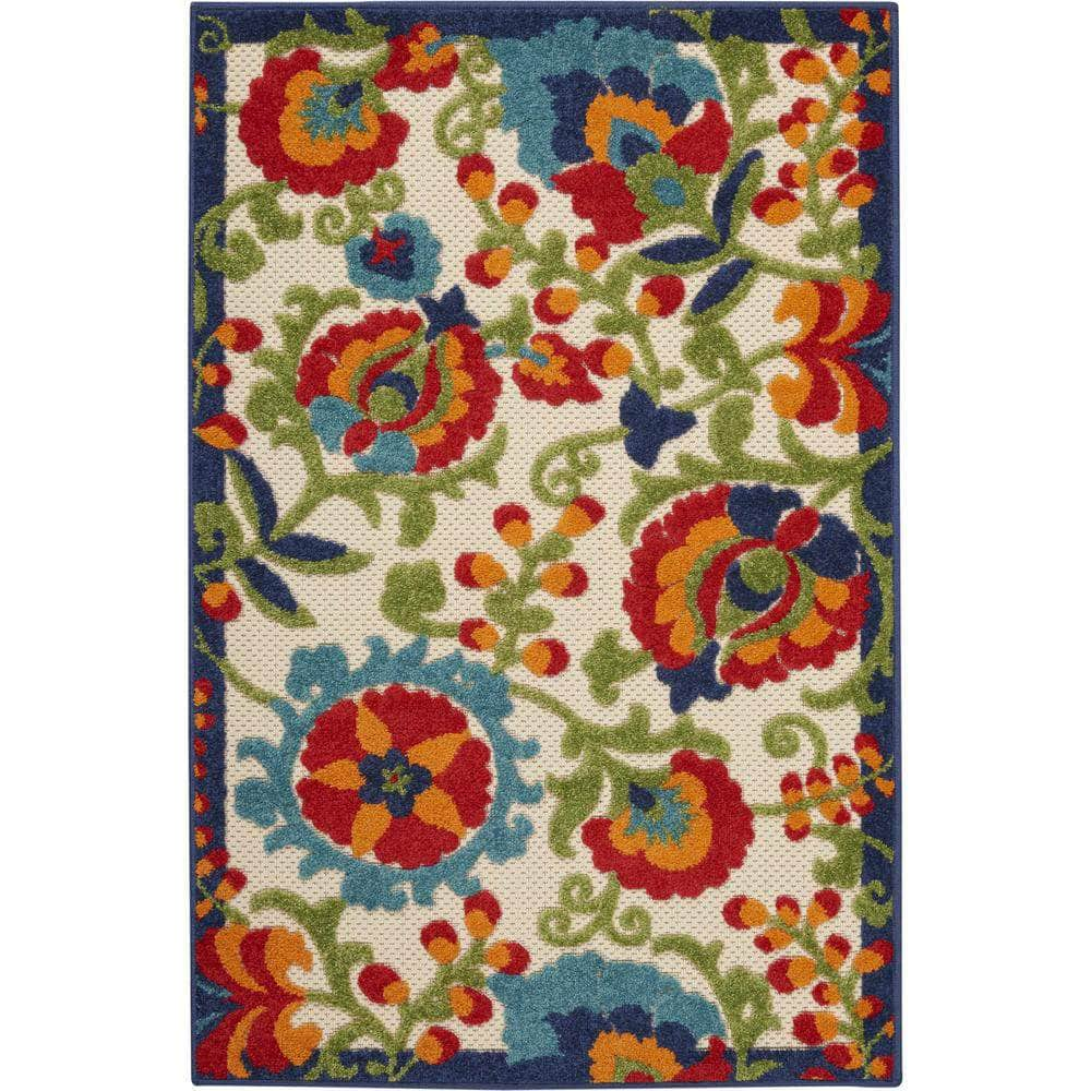 Aloha ALH17 Multicolor Rugs #color_multicolor