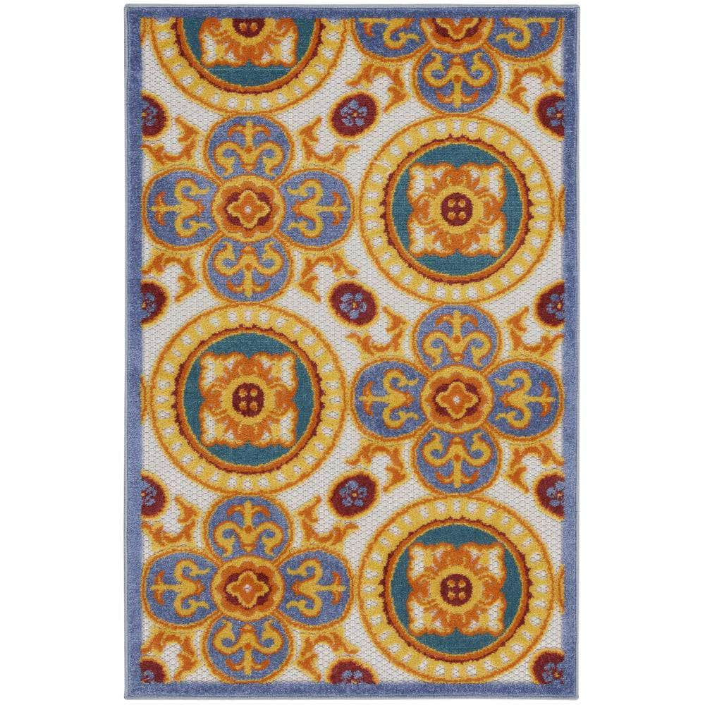 Aloha ALH30 Multicolor Rugs #color_multicolor