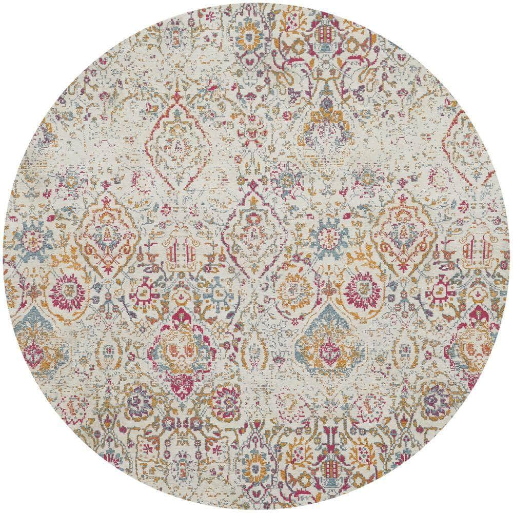 Damask DAS06 Multicolor Rugs #color_multicolor