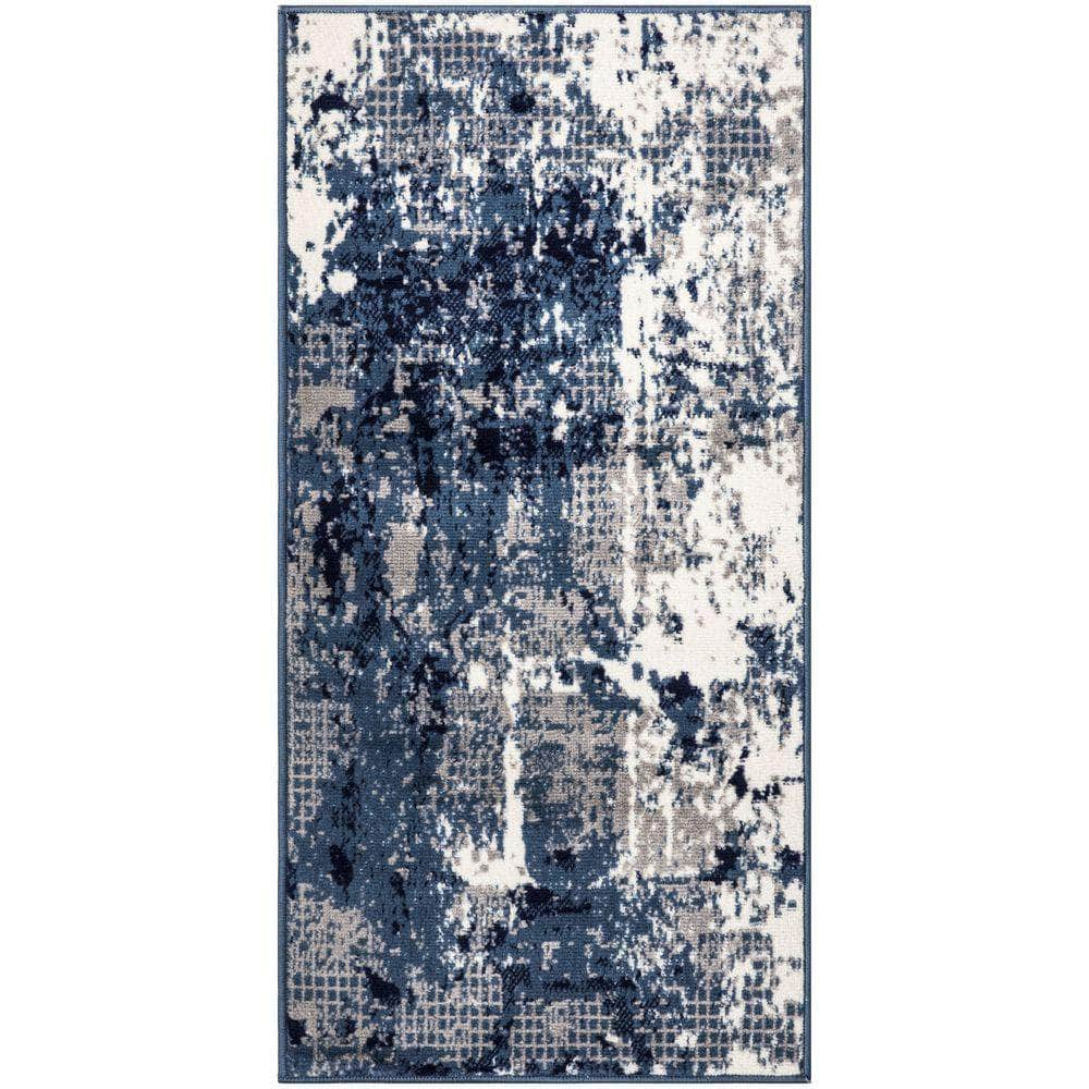 Grafix GRF38 Navy Blue Rug #color_navy blue