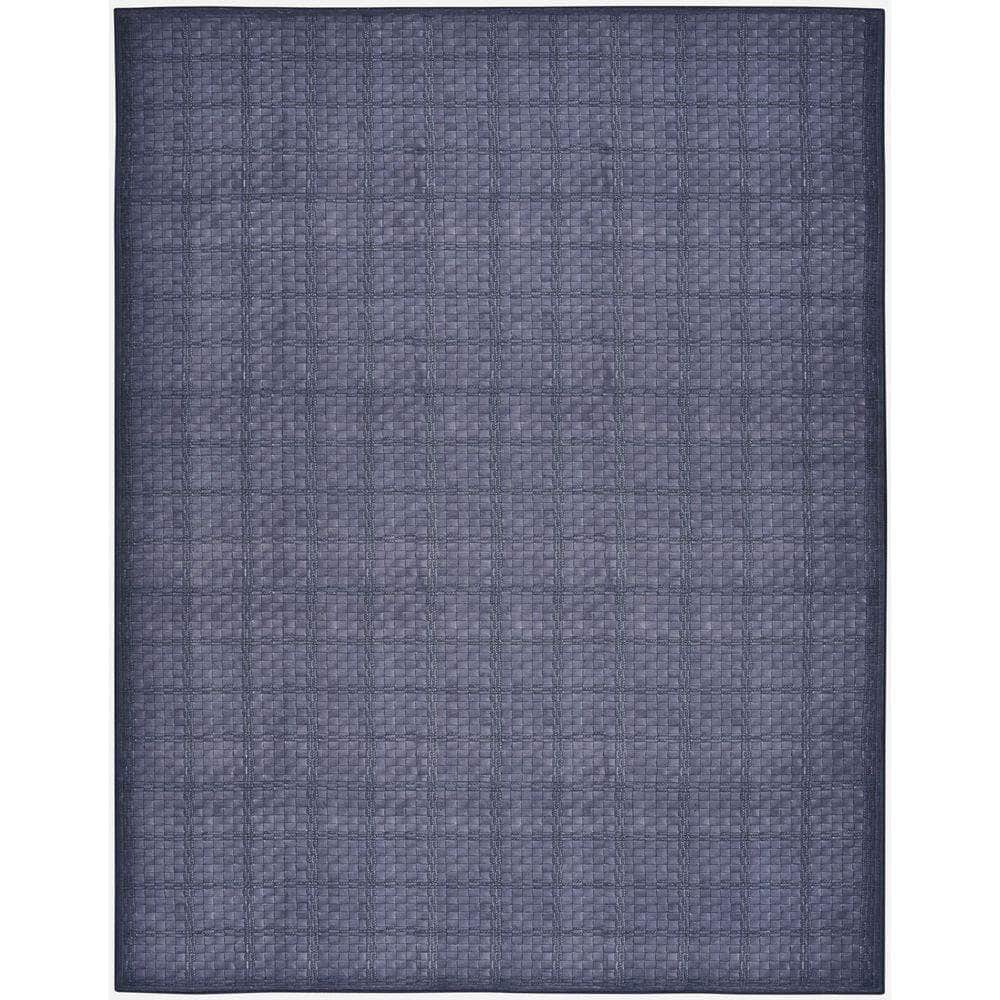 Nourison Washables NWB04 Navy Blue Rug #color_navy blue