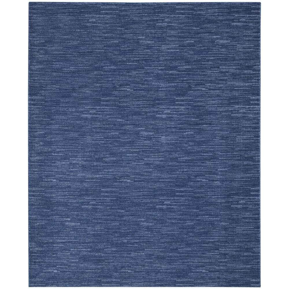 Nourison Essentials NRE01 Navy Blue Rugs #color_navy blue