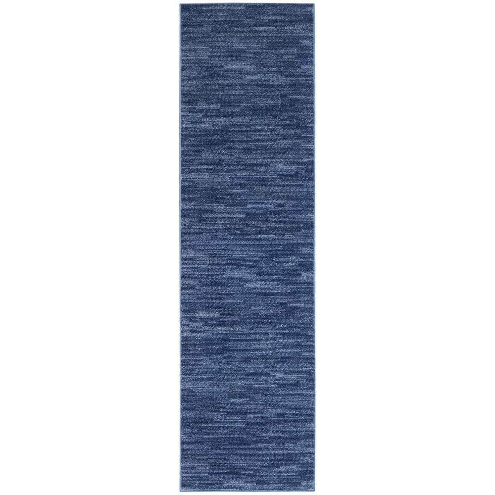 Nourison Essentials NRE01 Navy Blue Rugs #color_navy blue