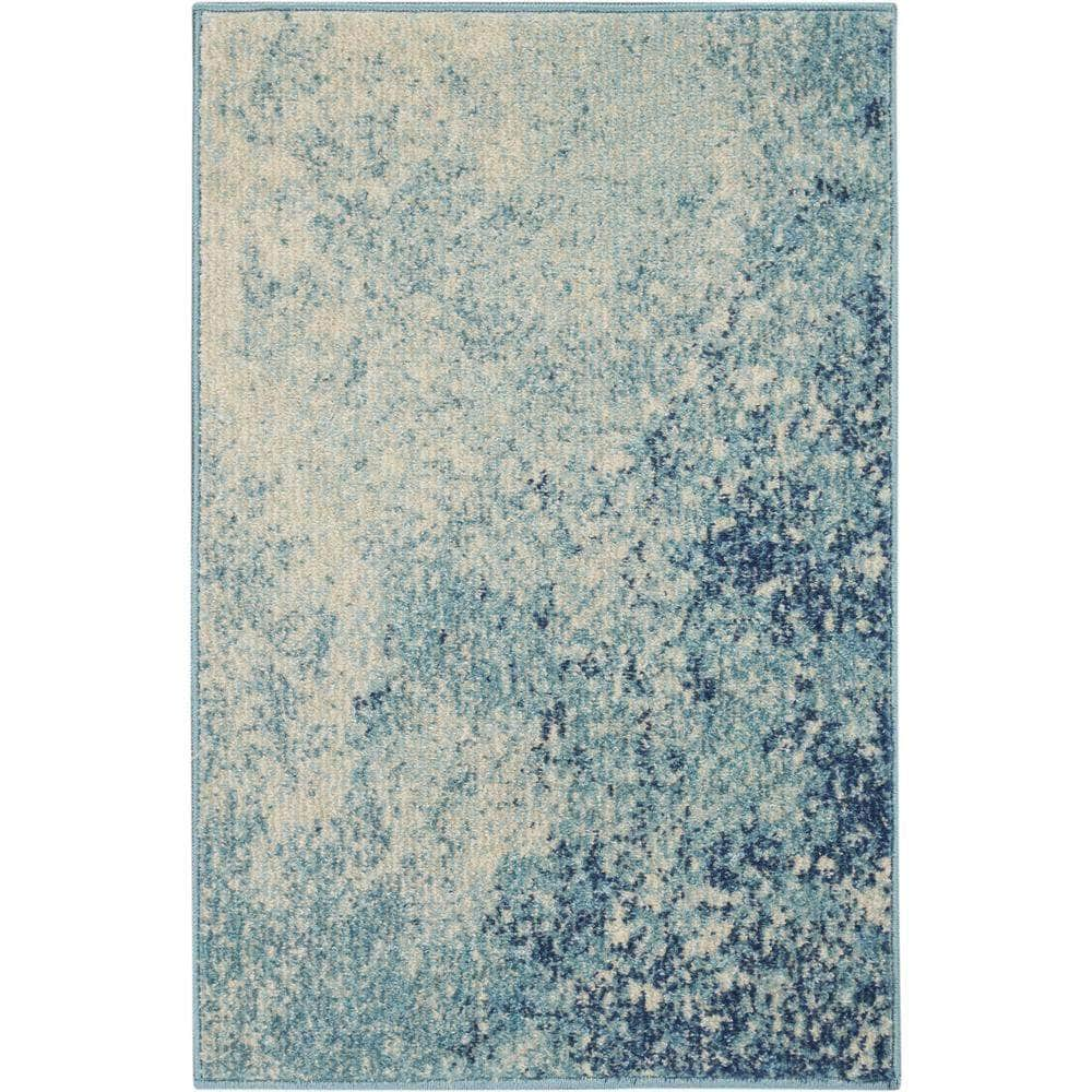 Passion PSN10 Navy/Light Blue Rugs #color_navy/light blue