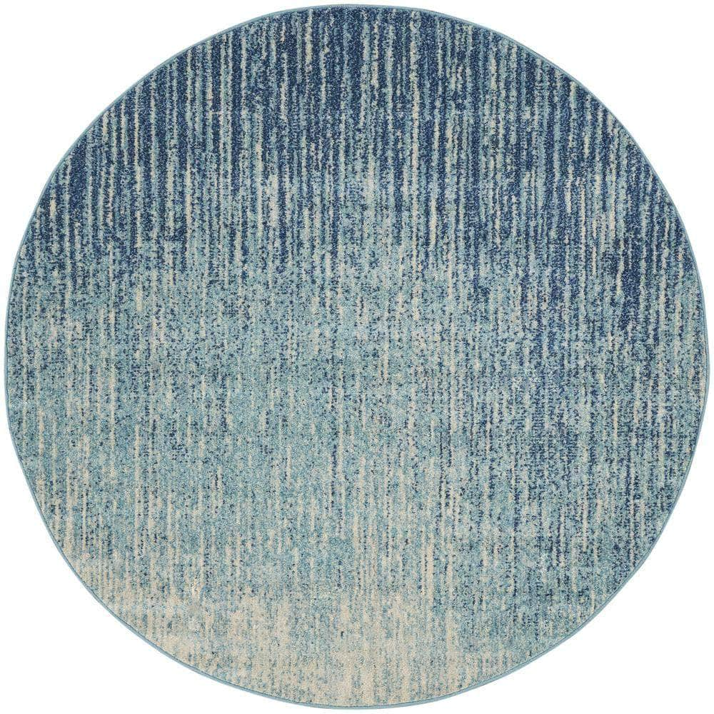 Passion PSN09 Navy/Light Blue Rugs #color_navy/light blue