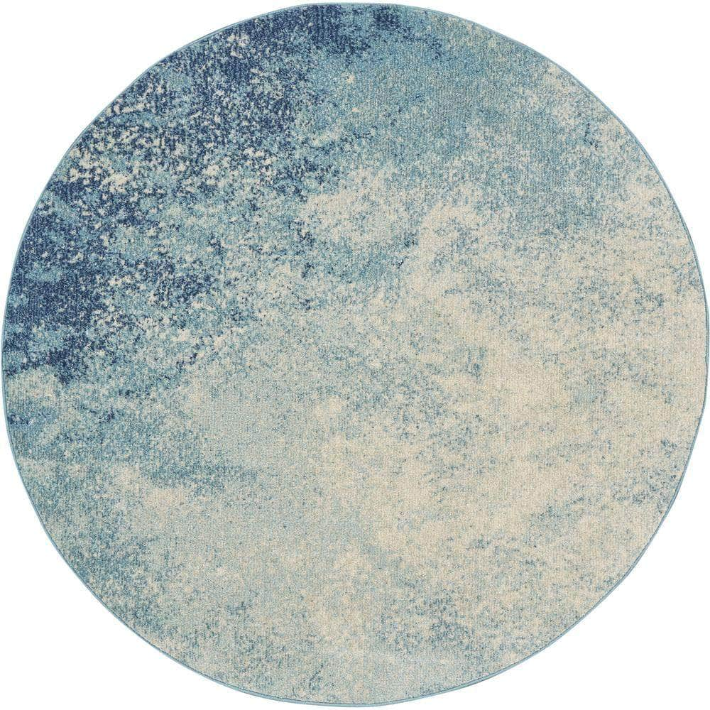 Passion PSN10 Navy/Light Blue Rugs #color_navy/light blue