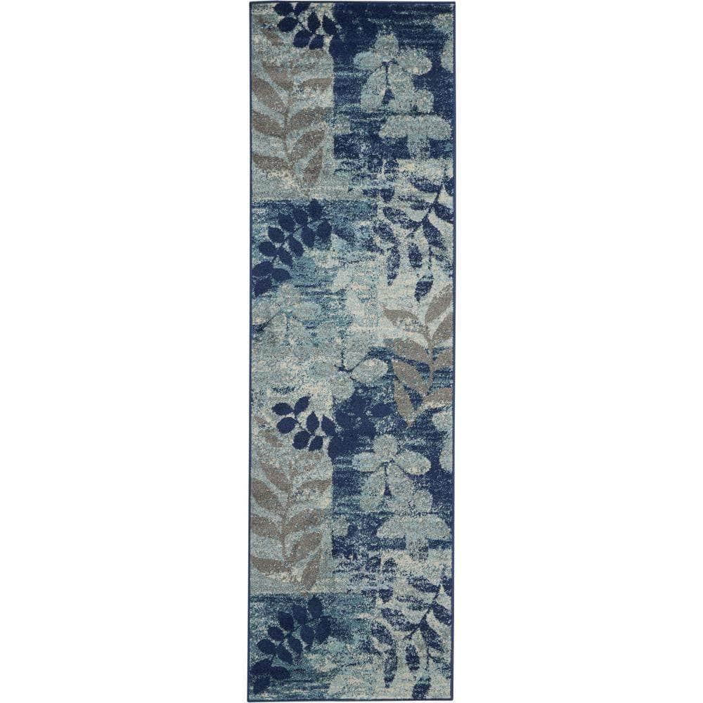 Tranquil TRA01 Navy/Light Blue Rugs #color_navy/light blue