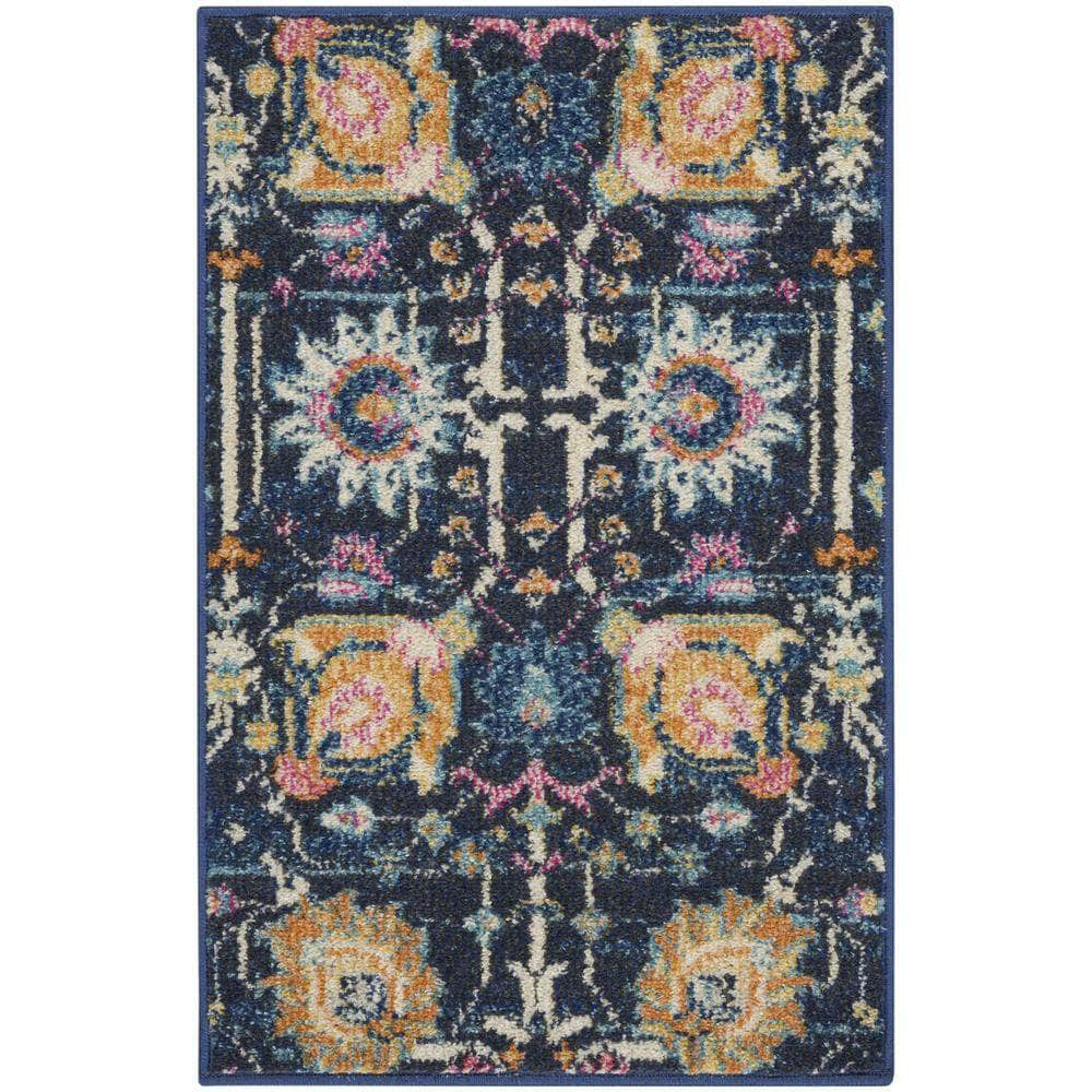 Passion PSN01 Navy Rugs #color_navy