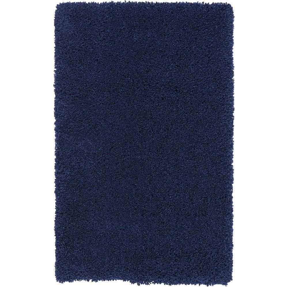 Malibu Shag MSG01 Navy Rugs #color_navy