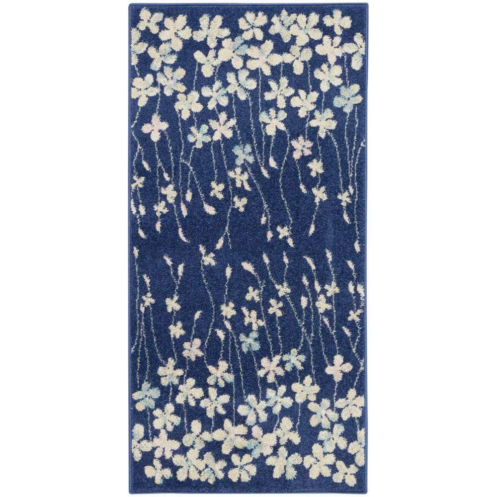 Tranquil TRA04 Navy Rugs #color_navy