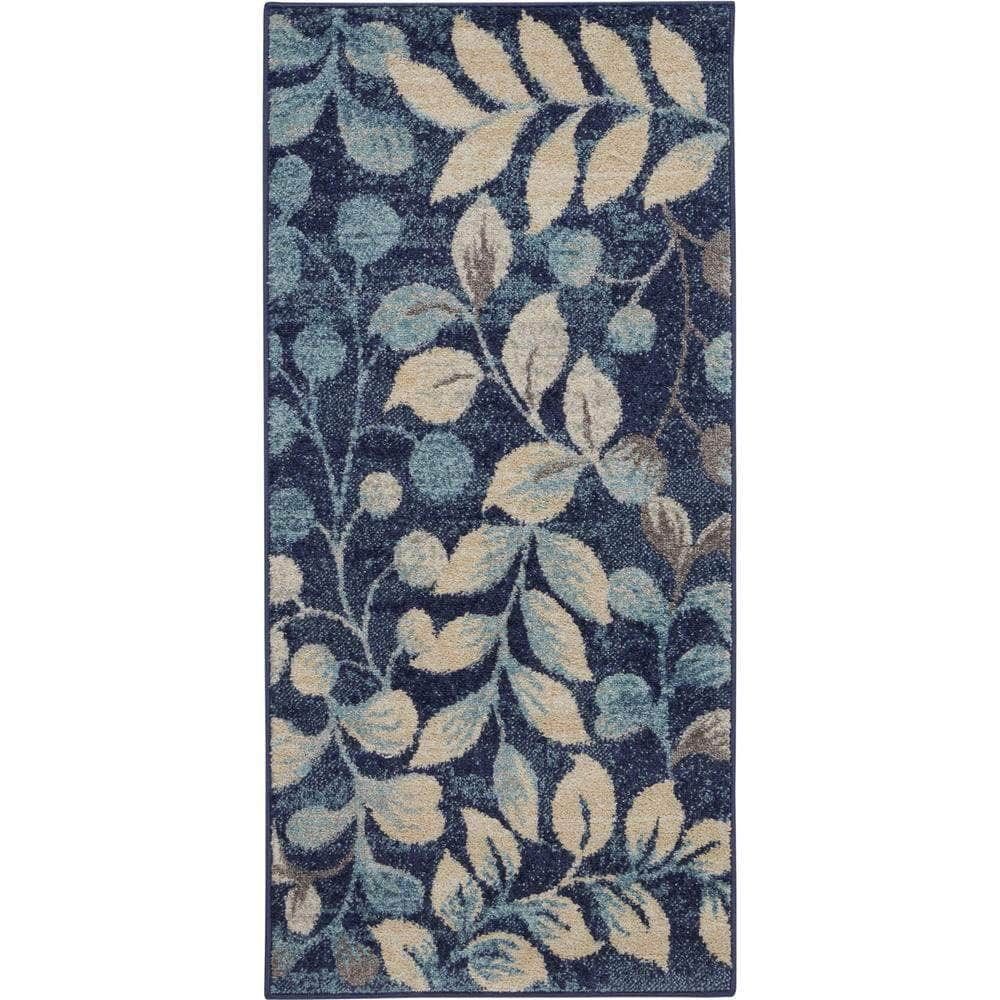 Tranquil TRA03 Navy Rugs #color_navy