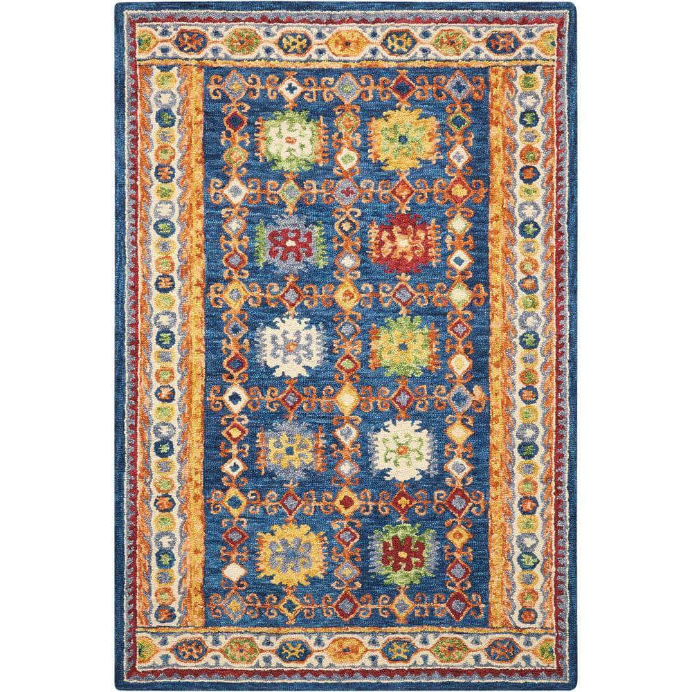 Vivid VIV09 Navy Rugs #color_navy