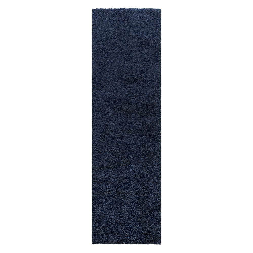 Malibu Shag MSG01 Navy Rugs #color_navy