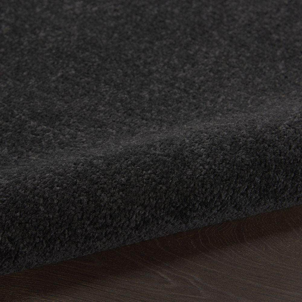 Nourison Essentials NRE01 Black Rugs #color_black