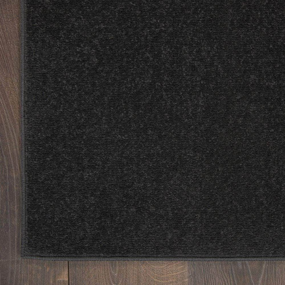 Nourison Essentials NRE01 Black Rugs #color_black