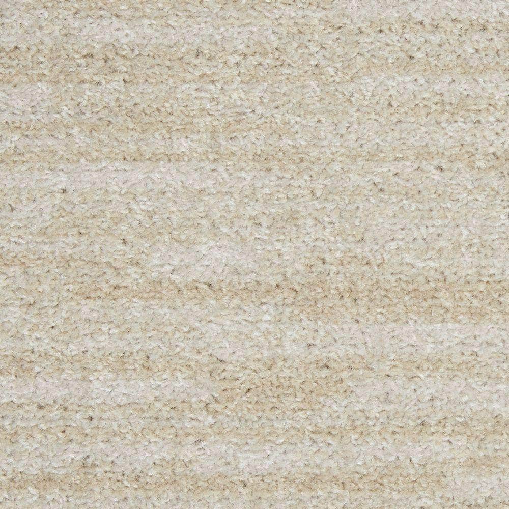 Nourison Essentials NRE01 Ivory Beige Rugs #color_ivory beige