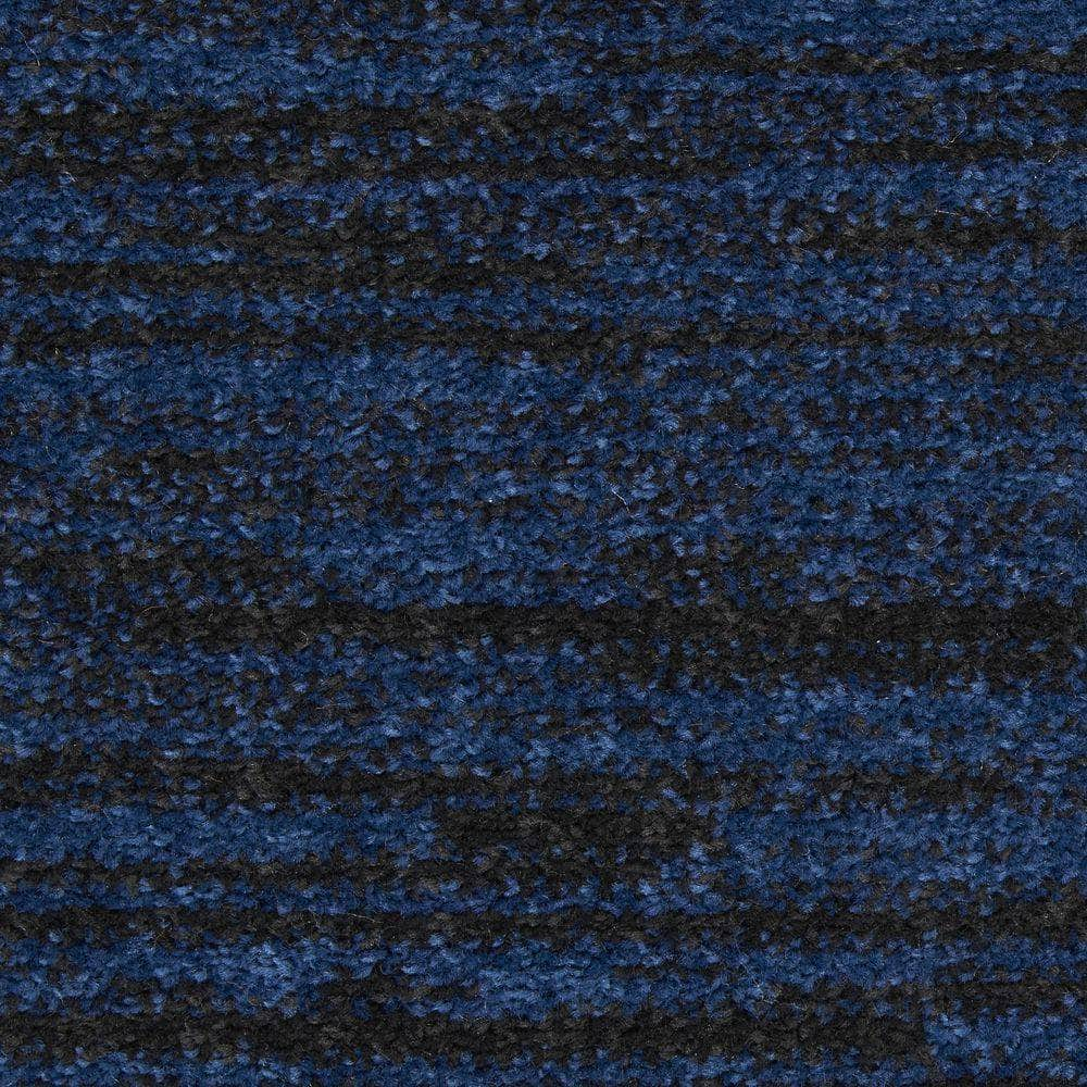 Nourison Essentials NRE01 Midnight Blue Rugs #color_midnight blue