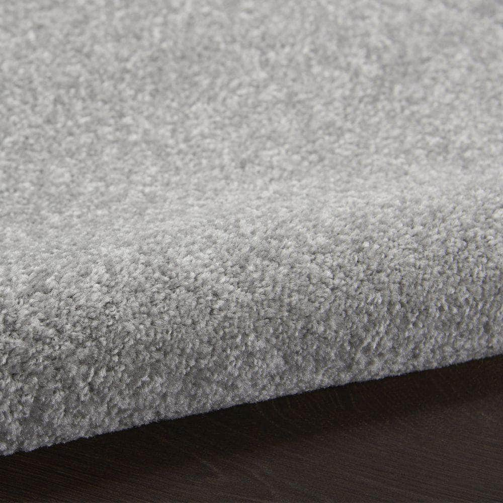 Nourison Essentials NRE01 Silver Grey Rugs #color_silver grey