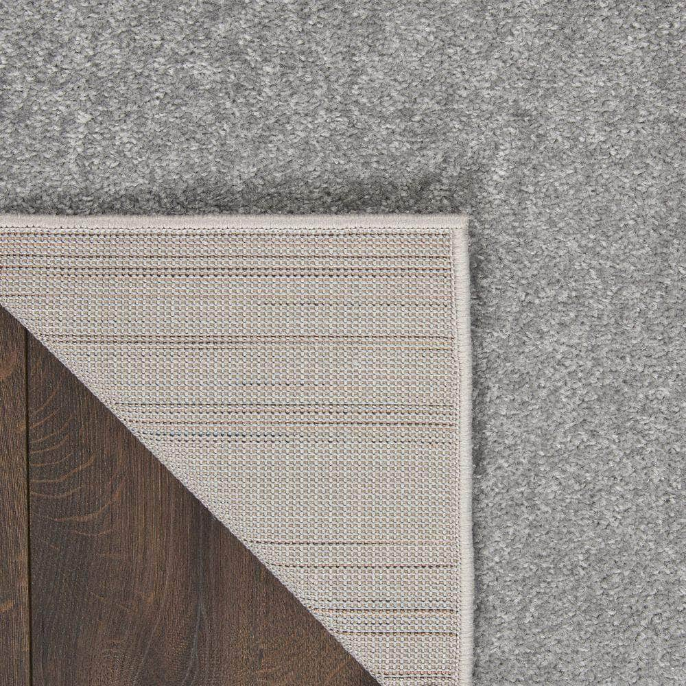 Nourison Essentials NRE01 Silver Grey Rugs #color_silver grey