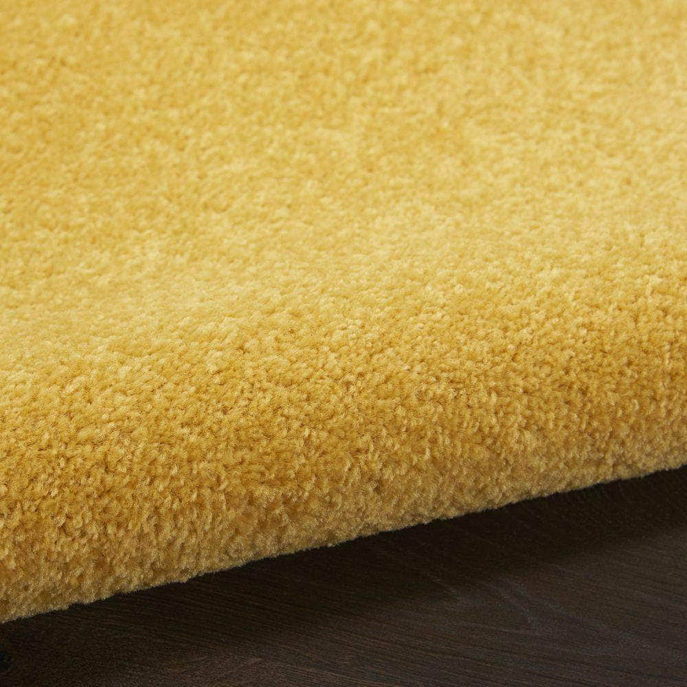 Nourison Essentials NRE01 Yellow Rugs #color_yellow