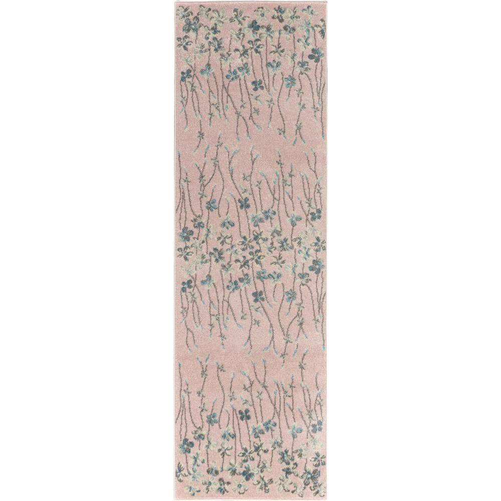 Tranquil TRA04 Pink Rugs #color_pink