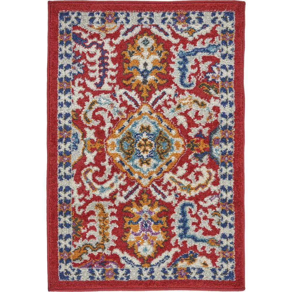 Passion PSN32 Red Multi Colored Rugs #color_red multi colored