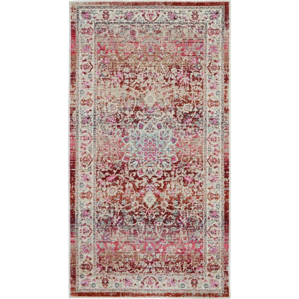 Vintage Kashan VKA01 Red Rugs #color_red