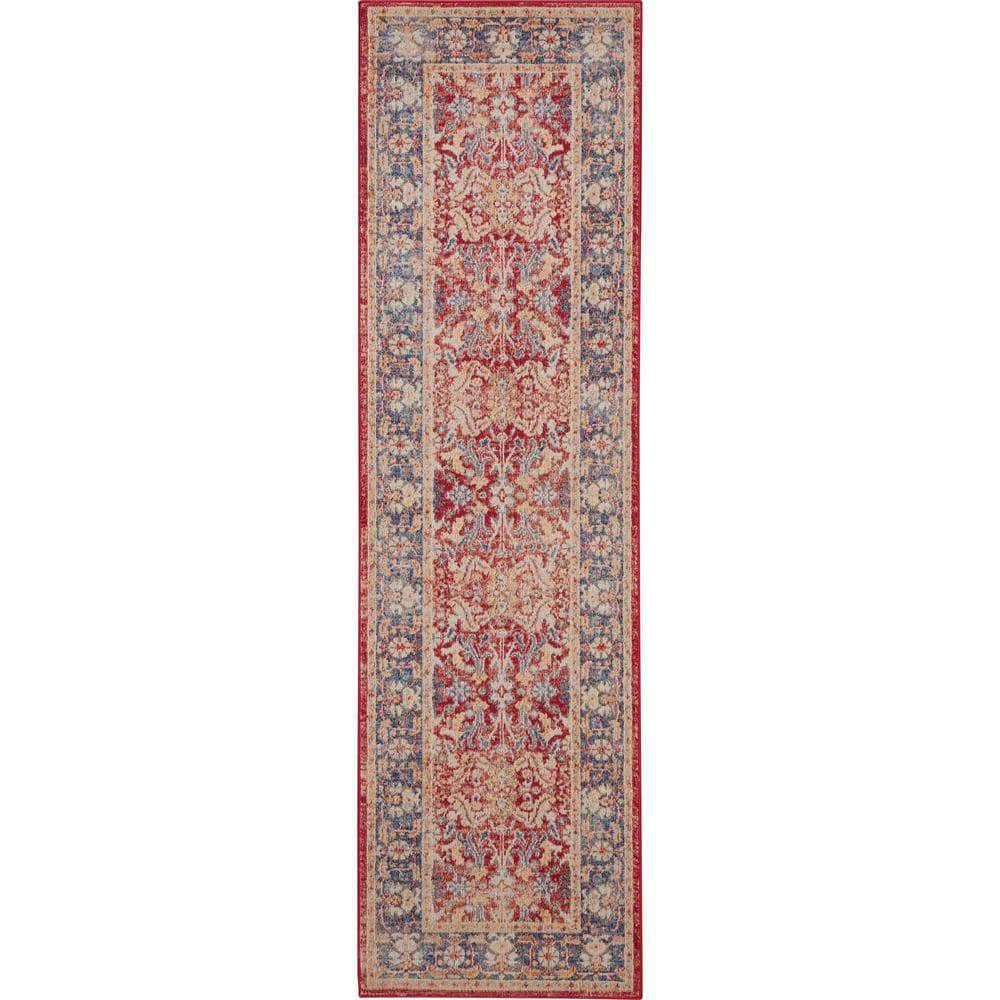 Global Vintage GLB02 Red Rugs #color_red