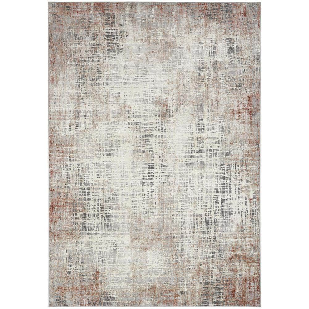 CK022 Infinity IFN01 Rust Multicolor Rugs #color_rust multicolor