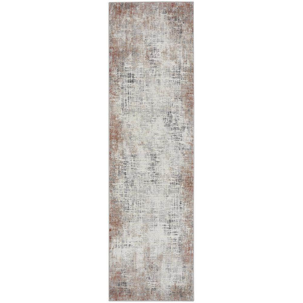 CK022 Infinity IFN01 Rust Multicolor Rugs #color_rust multicolor