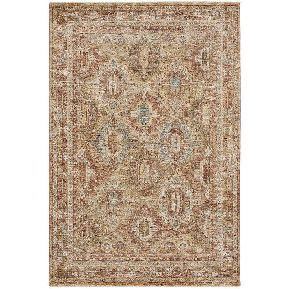 Petra PTR01 Rust Rugs #color_rust