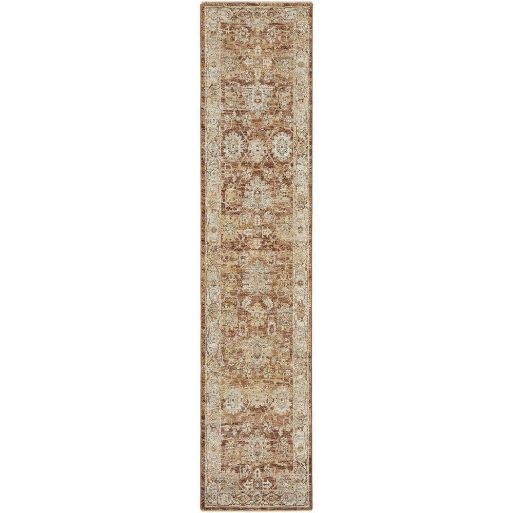 Petra PTR02 Rust Rugs #color_rust