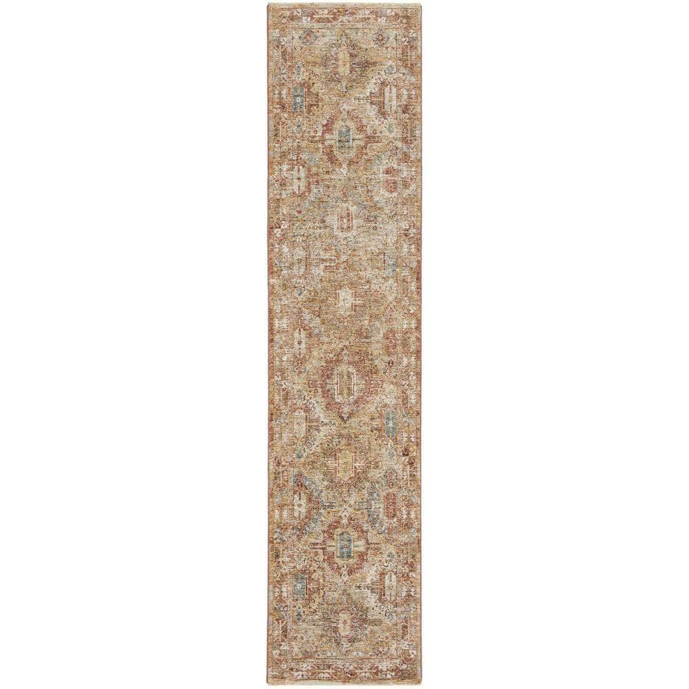 Petra PTR01 Rust Rugs #color_rust