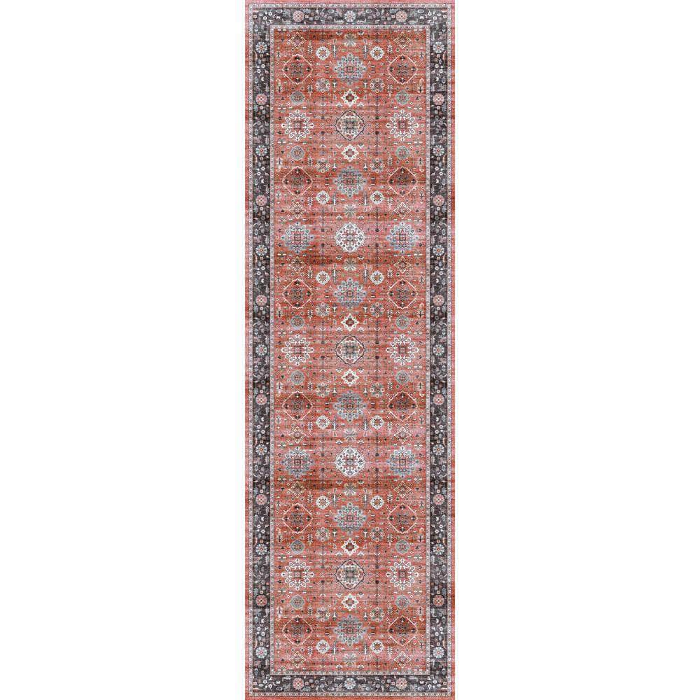 Fulton FUL12 Rust Rugs #color_rust