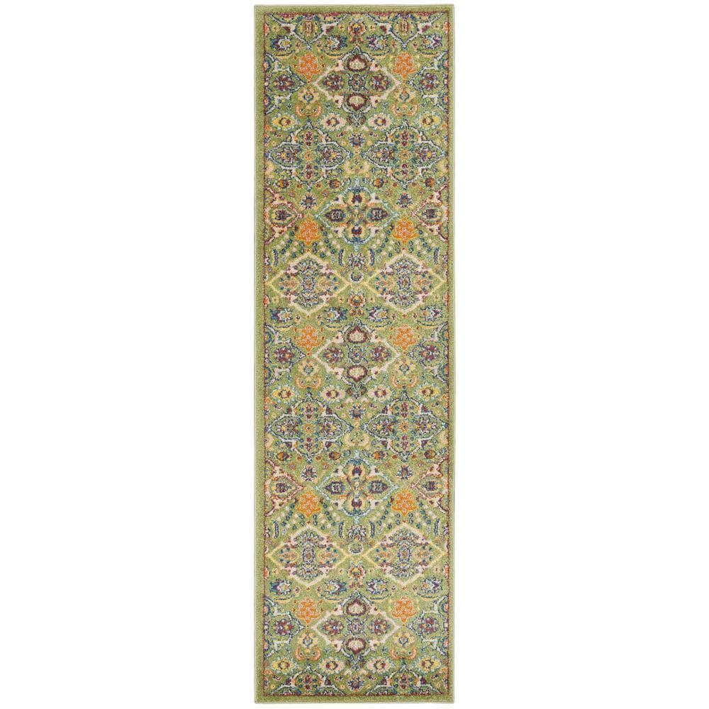 Allur ALR03 Sage Ivory Rug #color_sage ivory