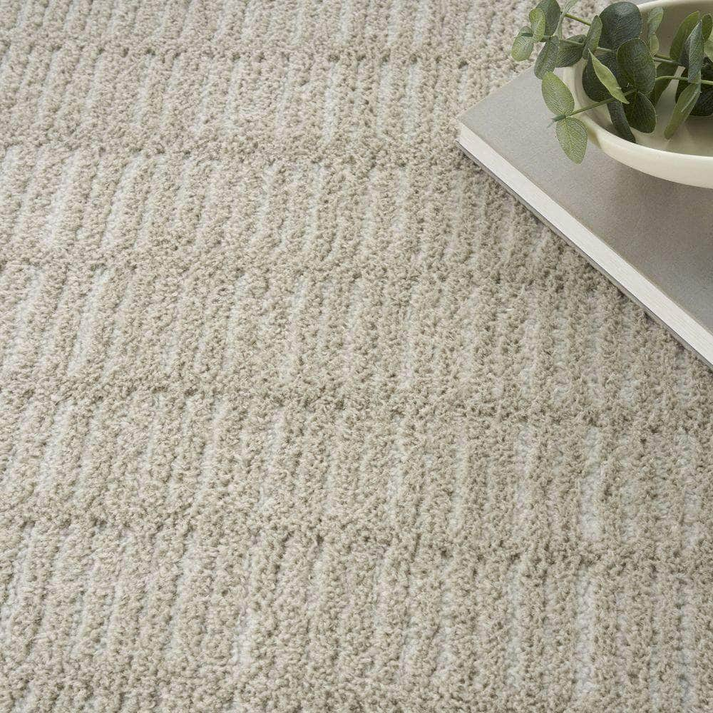 Cozy Modern CMD03 Grey Ivory Rug #color_grey ivory