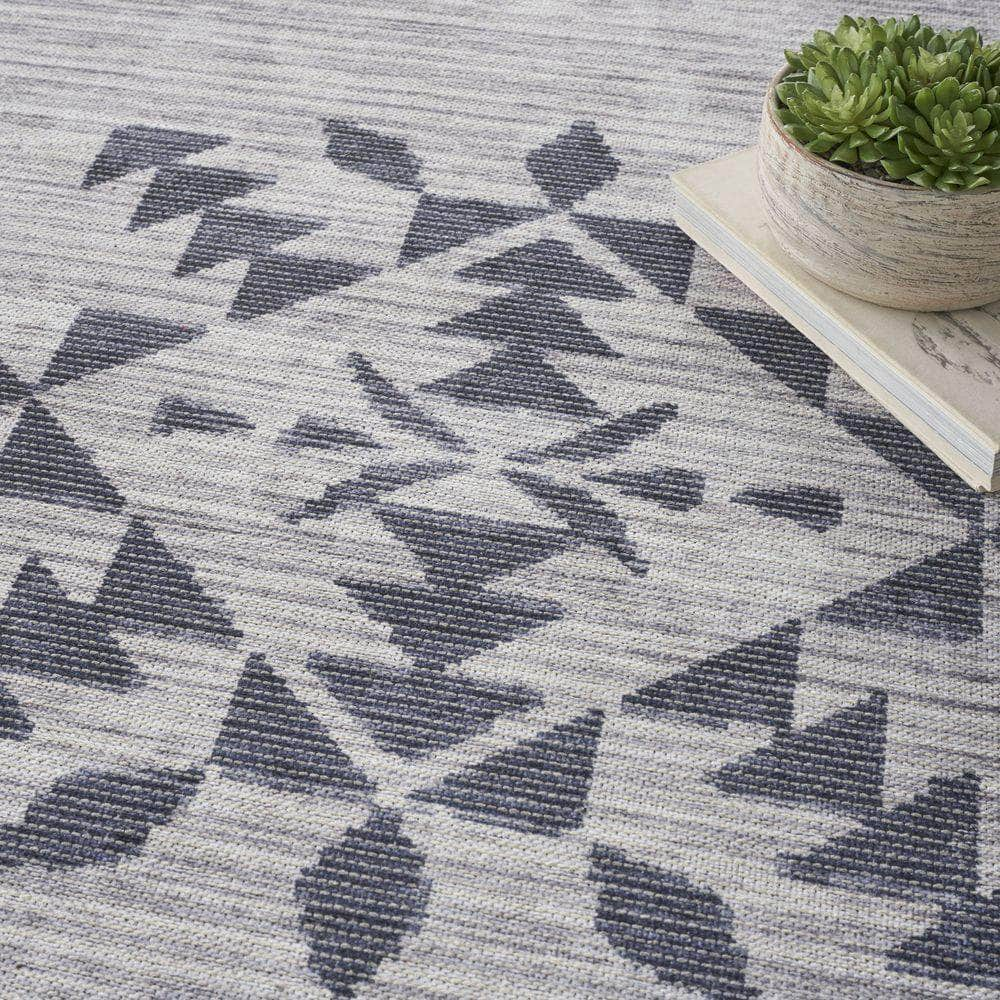 Machine Washable Series 1 SR109 Ivory/Charcoal Rug #color_ivory/charcoal