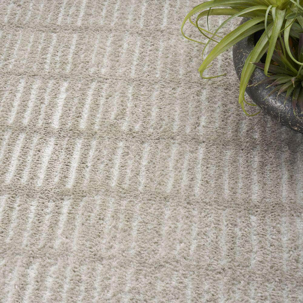 Modern Comfort MNC03 Grey Ivory Rug #color_grey ivory