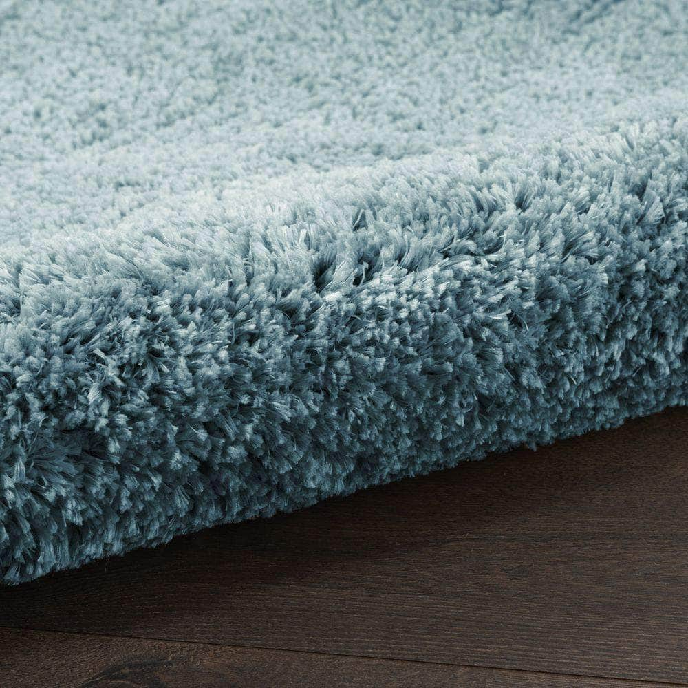 Luxurious Shag LXR05 Aqua Rug #color_aqua